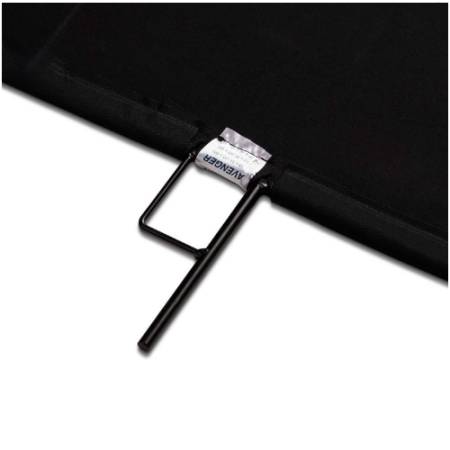 Manfrotto Avenger I750B Solid Black - prostokątna flaga 60x90cm
